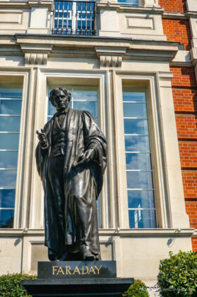 Faraday Statue London