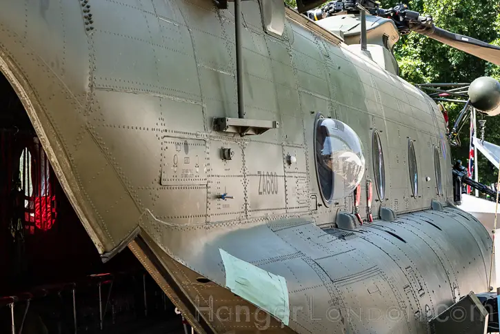 Celebrating 100 Years of the RAF 2 Chinook Helicopter