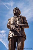 Keith Park statue Defender of London, "Skipper" Air Marshal RAF