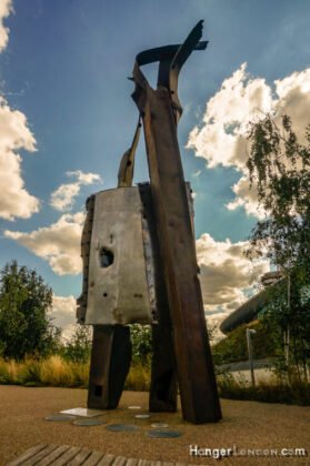 A Day Etched in Memory: Reflecting on the 9-11 Memorials in London 6 9/11 artwork memorial Stratford Olympic Park