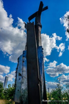 9/11 artwork memorial Stratford Olympic Park