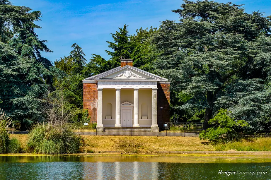 Palladian style garden temple Gunnersbury Park