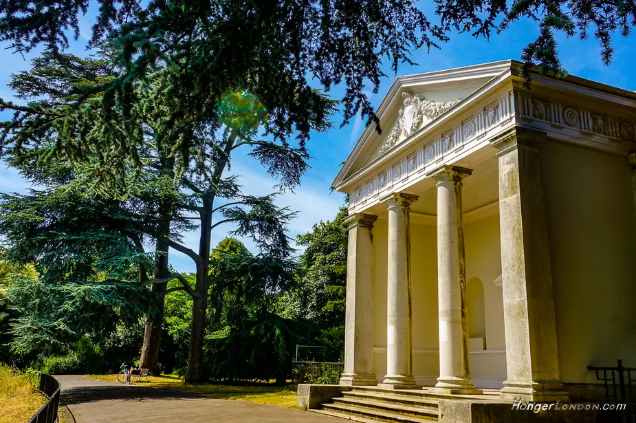 Palladian style garden temple Gunnersbury Park