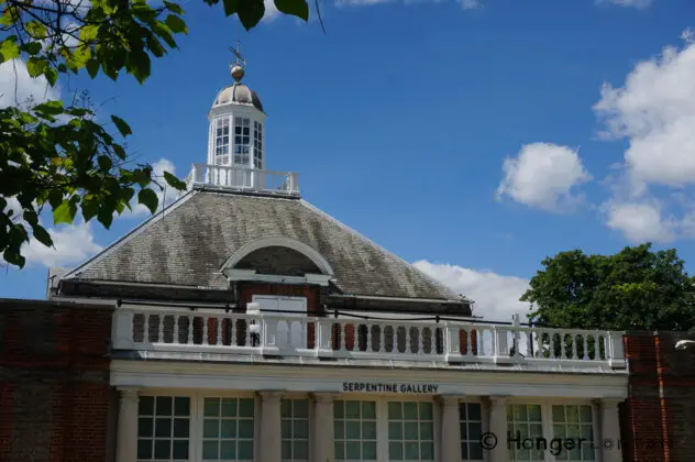 Alien structure in Hyde Park - 600 tonne Trapezoidal - The London Mastaba 5 The Serpentine Gallery, Hyde Park London