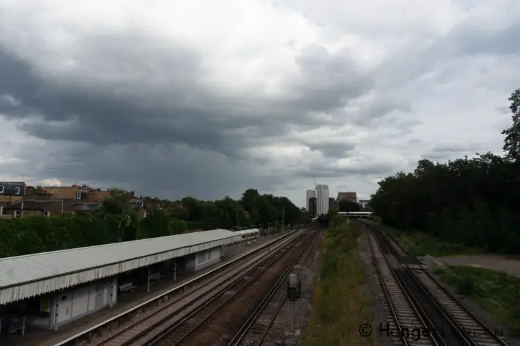 St Johns Rail station St. Johns Vale,Lewisham SE8 4EW. Served by Southeastern rail London Bridge being one main station that runs through.