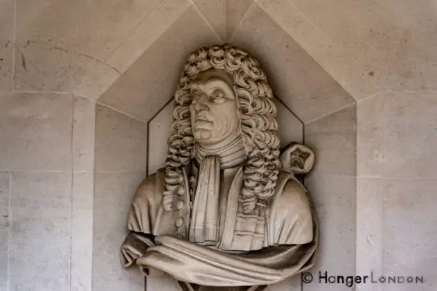 Stone Bust of Wren