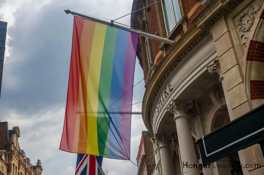 Rainbow Flag summer 2018 London Pride 