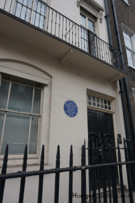 Millicent Fawcett lived here blue plaque