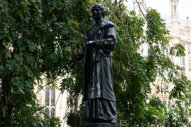 Emmeline Pankhurst Statue Victoria Tower Gardens London