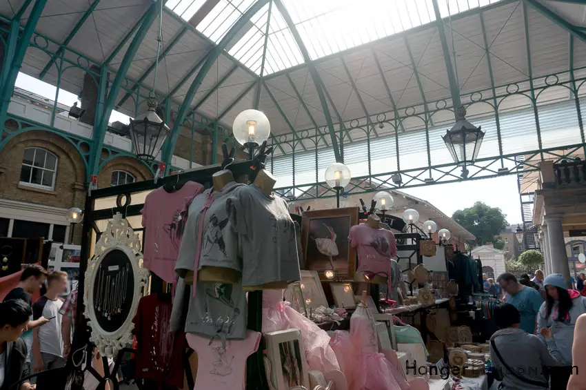 Discover the Hottest Summer Destination in London: Covent Garden Market 1 Interesting Covent Garden market stall.
