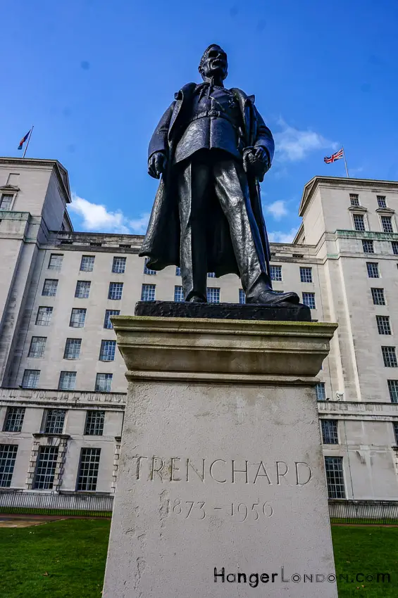 Tour of London's 'Battle Of Britain' & Other War Memorials 22 Lord Hugh Trenchard Statue , "Father of the RAF"