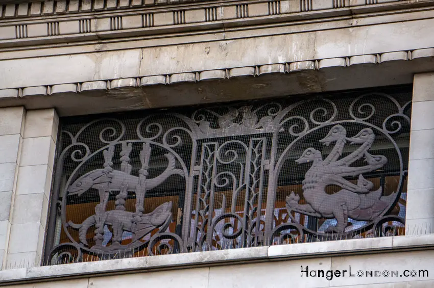 metal work embellishment 99 Kensington High Street