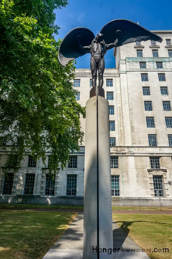 Tour of London's 'Battle Of Britain' & Other War Memorials 18 Fleet Air Arm Memorial ,opened 2000 also called Daedalus, Royal Naval Air Service , i.e Squadrons 808,804.