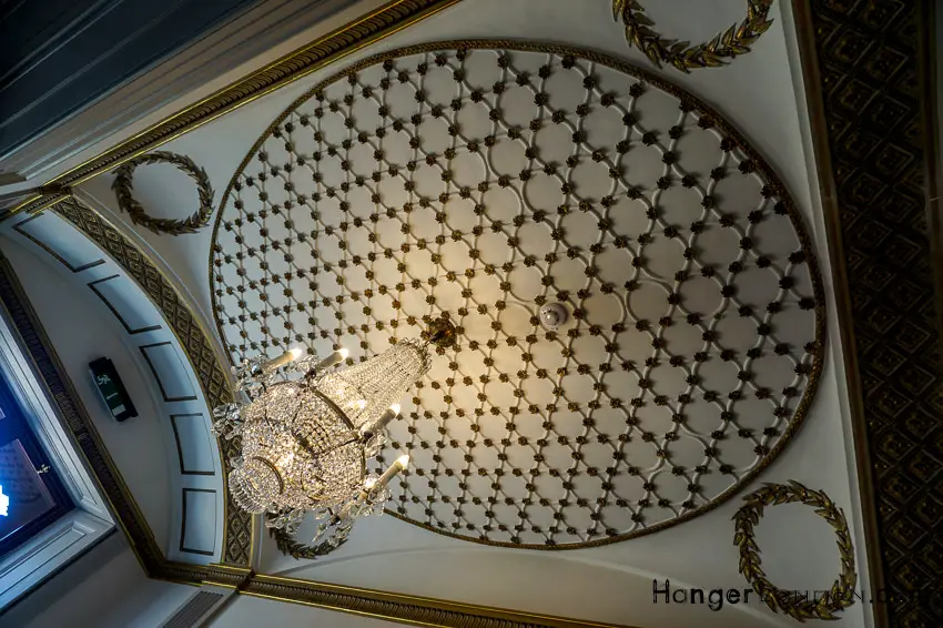 Ceiling Gunnersbury Park Museum inside the house