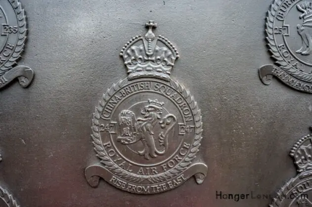All Bronze RAF Squadron Badges 1