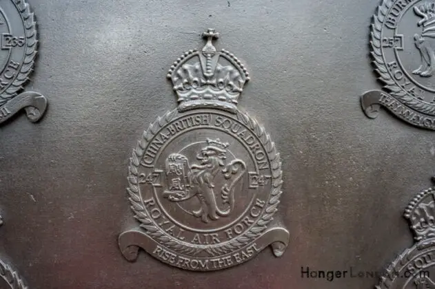 The Secrets Behind London's Rare Bronze RAF Squadron Badges: Revealed! 1 The Secrets Behind London's Rare Bronze RAF Squadron Badges: Revealed! 1