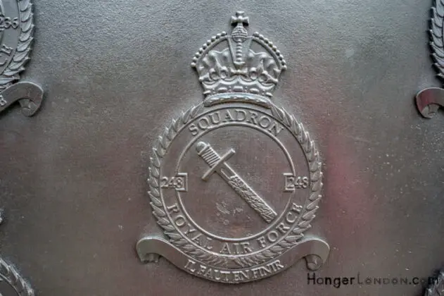 The Secrets Behind London's Rare Bronze RAF Squadron Badges: Revealed! 10