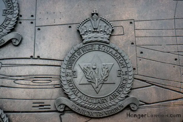 The Secrets Behind London's Rare Bronze RAF Squadron Badges: Revealed! 4