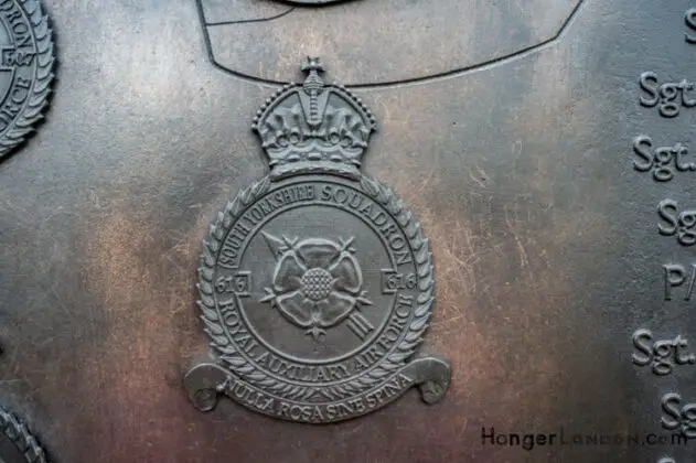 The Secrets Behind London's Rare Bronze RAF Squadron Badges: Revealed! 8