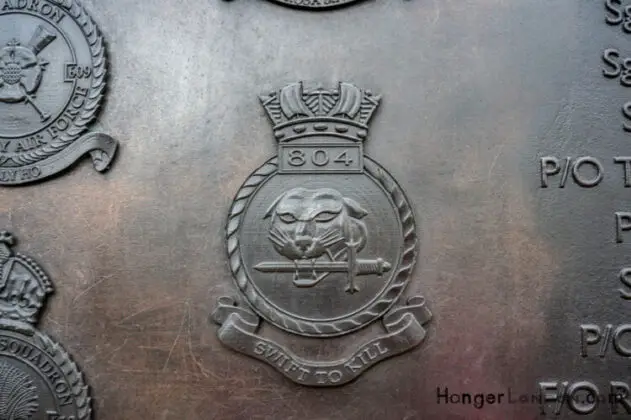 All Bronze RAF Squadron Badges 12