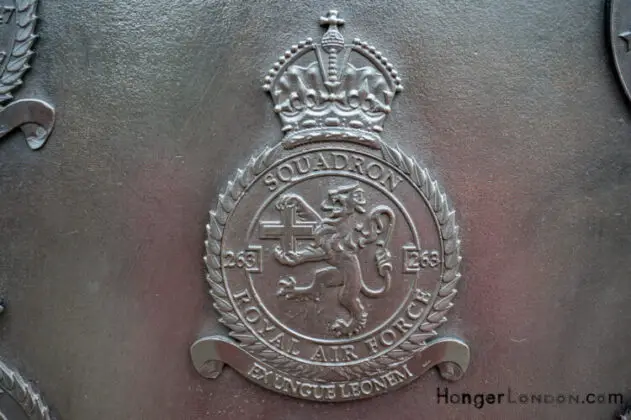 All Bronze RAF Squadron Badges 9