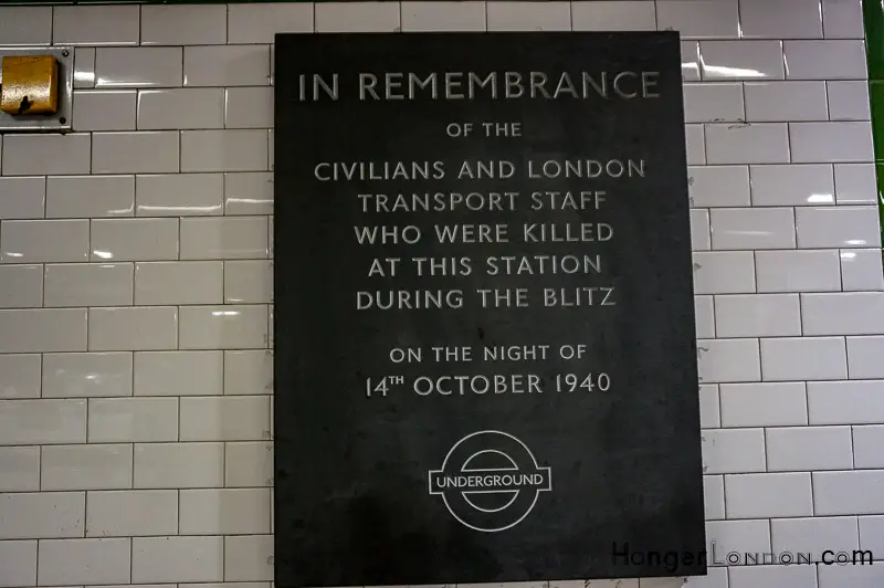 Balham station Remembrance