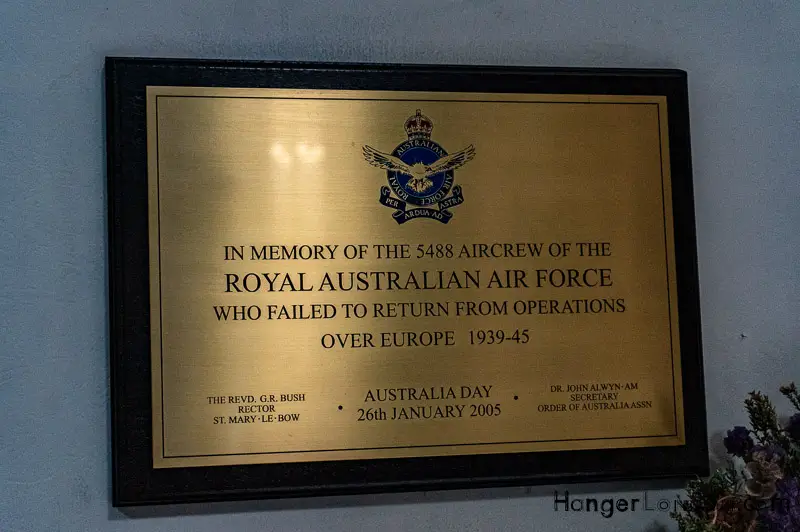 London's Secret Air, Sea and Land War Memorials and plaques You Must See 5 St Mary Le Bow remembrance