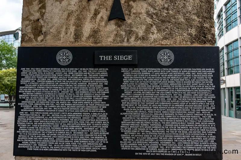 London's Secret Air, Sea and Land War Memorials and plaques You Must See 10 Malta Remembrance All Hallows by the Tower