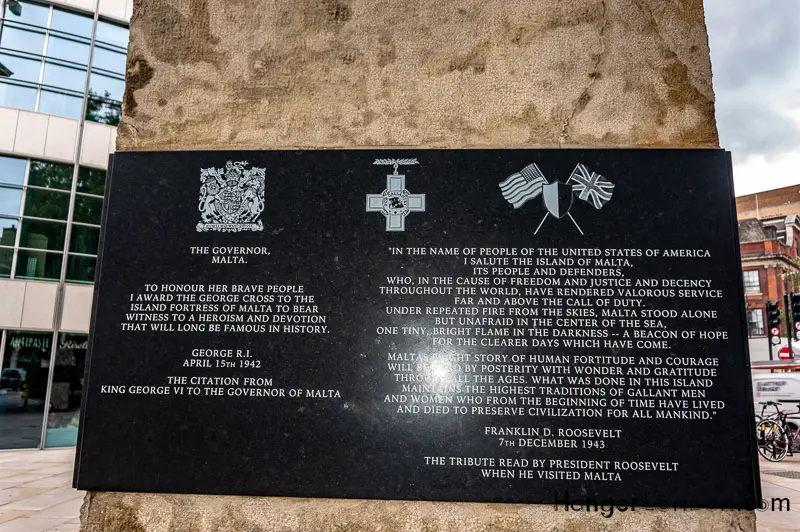 London's Secret Air, Sea and Land War Memorials and plaques You Must See 11 Malta Remembrance All Hallows by the Tower