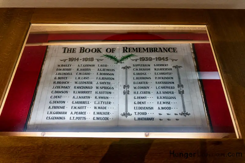 London's Secret Air, Sea and Land War Memorials and plaques You Must See 1 Remembrance St Brides