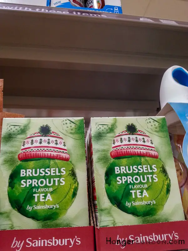 The Christmas Packaging the Pops! 32 Sainsbury's Brussels Sports Tea