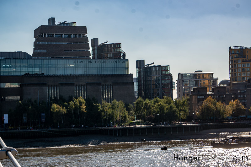 Tate Modern Gallery view from Millenium Bridge