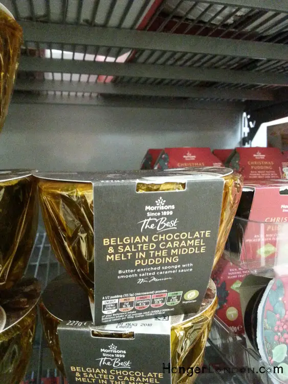 The Christmas Packaging the Pops! 26 Belgian Chocolate salted caramel melt pudding