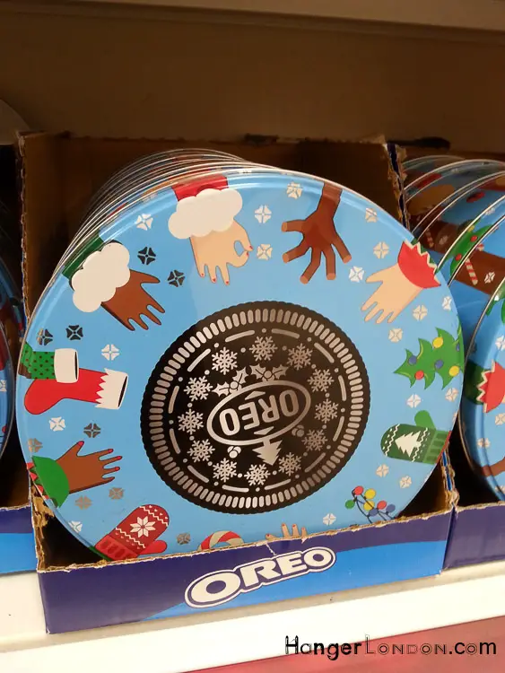 The Christmas Packaging the Pops! 24 Oreo Biscuit Tin Tesco