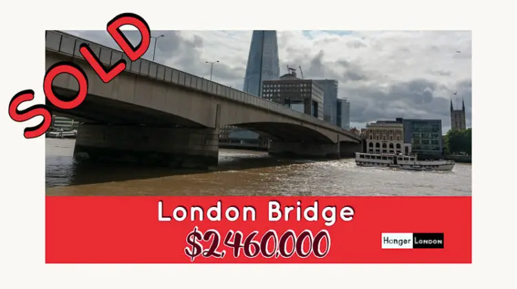 London Bridge is Sold