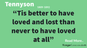 Tennyson arguably the greatest English Poet