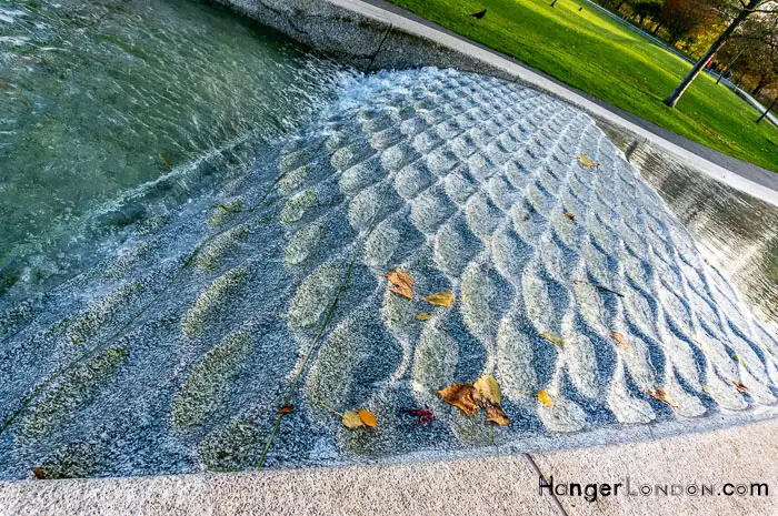 Rare 1997 Picture of Tributes to Princess Diana and Today's Legacy 4 Princess Diana Memorial Fountain Hyde Park