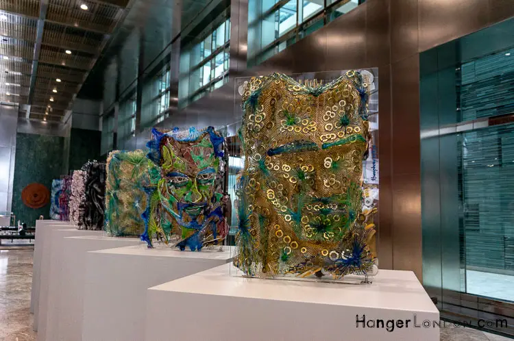 WW1 Virtual Tour The Remembrance Art Trail - Mark Humphrey 30 NIck Beighton Part 1 One Canada Square Lobby Art item 8