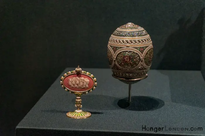 Russian Royalty and the Romanovs, Photographs of The Crimea at the Queens Gallery 18 Mosaic Egg 1914 Fabergé Imperial Easter Egg Alma Phil