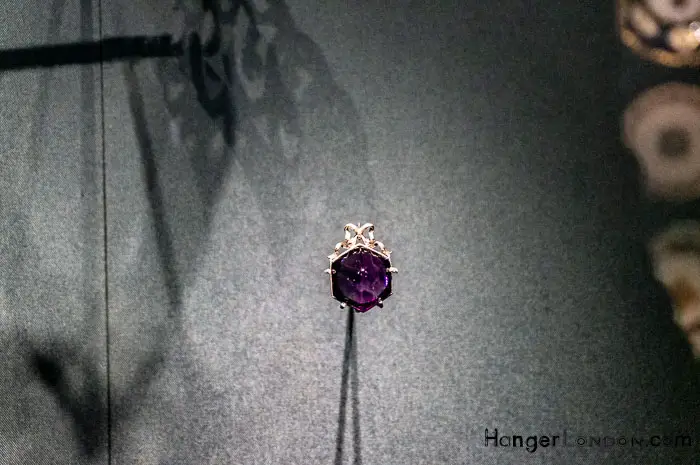 Russian Royalty and the Romanovs, Photographs of The Crimea at the Queens Gallery 7 Siberian Amethyst Pendant Jewel Purple 1900-09 Fabergé