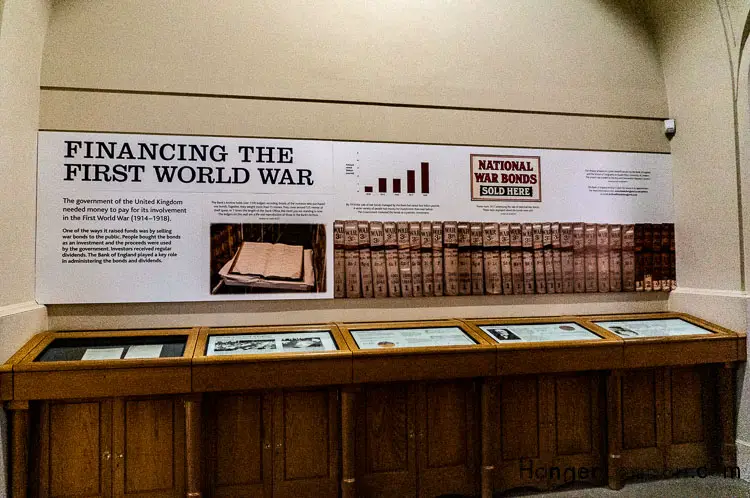 Bank of England Museum Financing the First World War