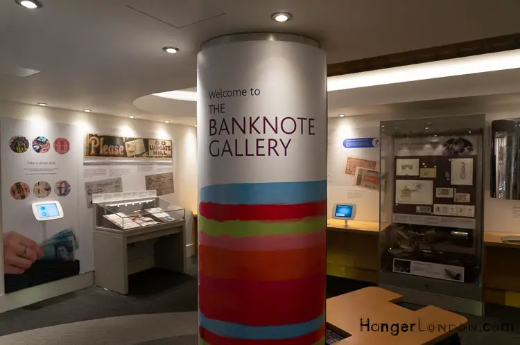 BankNote Gallery Bank of England Museum 