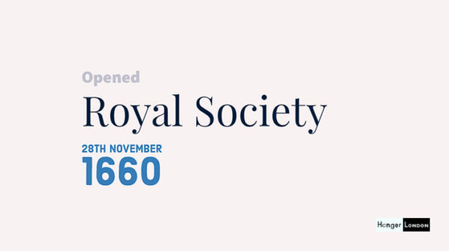 The Royal Society Opens: A Scientific Milestone '60 1