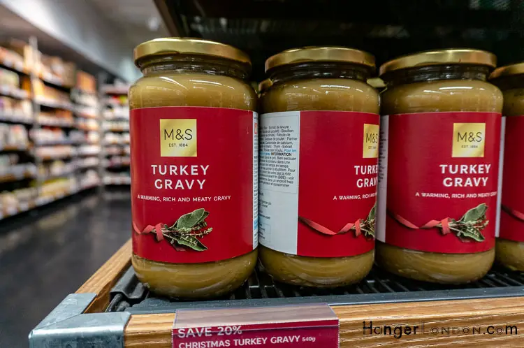 The Christmas Packaging the Pops! 20 Turkey Gravey Marks and Spencer