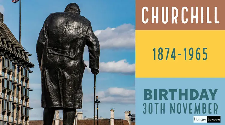 Winston Churchill Born 1874, 30th November