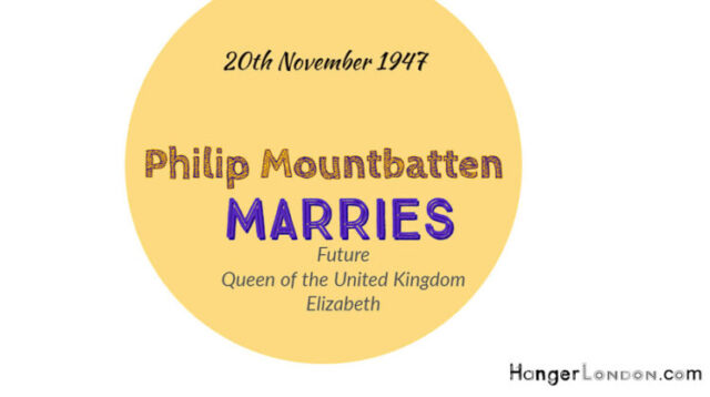 Future Queen Elizabeth Marries Philipe Mountbatten