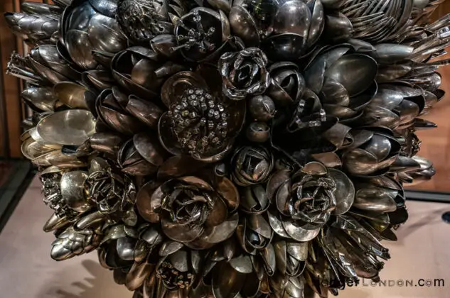Unleash Your Creativity with Late Night at the V&A Museum 9 Bouquet of cutlery found in the Silverware gallery of the Victoria and Albert Museum Late night opening