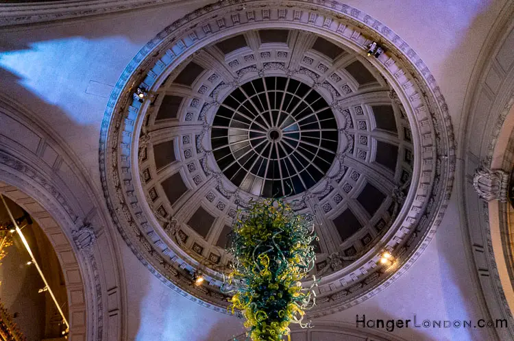Victoria and Albert Domed inside view of ceiling Reception 
