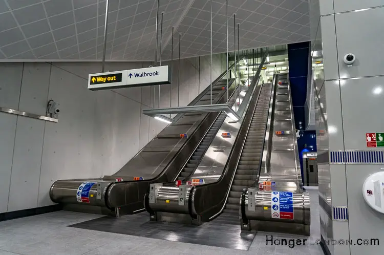 Walbrook Station, Bank Underground Stations new Apprentice 9