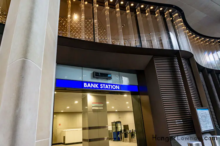 New Bank Station Walbrook entry exit